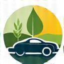Icône écoresponsable et recyclage voiture