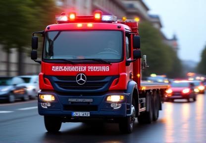 Remorquage d'urgence à Lyon